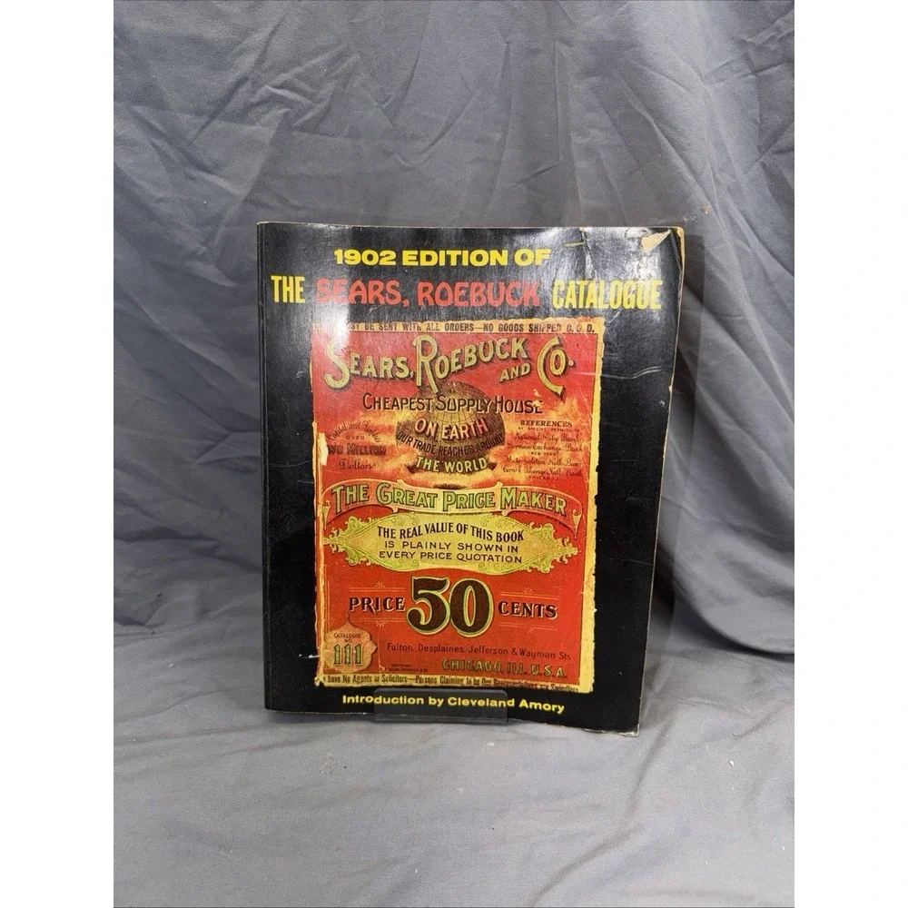 1902 Edition Sears Roebuck Catalog (1969 Reprint) 1162 Pages M28